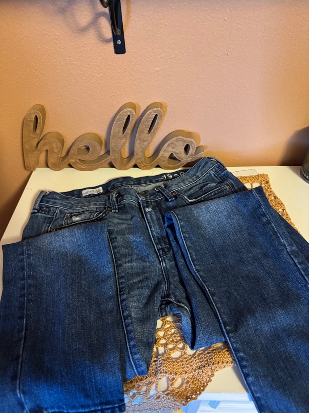 Gap sexy boyfriend 1969 Classic Dark Blue Women's Jeans